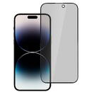 Folie de protectie Ecran Privacy OEM pentru Apple iPhone 15 Pro Max, Sticla Securizata, Full Glue, Neagra