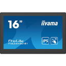 Monitor LED Iiyama T1624MSC-B1-M-Touch HDMI+USB, Negru