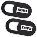 Camera web NERO Webcam Cover [2er Retail-Pack] - Negru