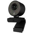 Camera web Icy Box Webcam IB-CAM501-HD mit Mikrofon, Negru