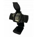 Camera web Verbatim Webcam mit Mikrofon AWC-01 Full HD 1080p Autofokus, Negru