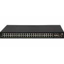 Switch Level One Comutator GTL-5291, 48 porturi, Negru