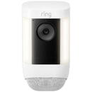 Camera de supraveghere Amazon Ring Spotlight Cam Pro Wired White