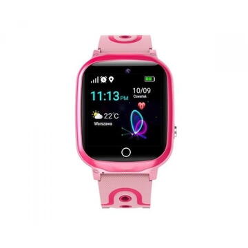 Smartwatch GoGPS Smartwatch pentru copii K17PK Roz