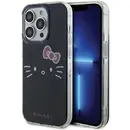 Husa Hello Kitty IML Kitty Face case for iPhone 14 Pro Max - black