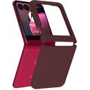 Husa Husa pentru Motorola Razr 40 Ultra - Techsuit Soft Edge Silicone - Plum Violet