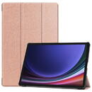 Husa pentru Samsung Galaxy Tab S9 Plus / S9 FE Plus - Techsuit FoldPro - Rose Gold