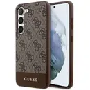 Husa Guess GUHCS23MG4GLBR S23+ S916 brown/brown hardcase 4G Stripe Collection