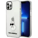 Husa Karl Lagerfeld KLHCP12MHNCHTCT iPhone 12 /12 Pro 6.1" transparent hardcase Ikonik Choupette