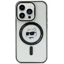 Husa Karl Lagerfeld KLHMP15MHCHNOTK iPhone 15 Plus 6.7&quot; transparent hardcase IML Choupette`s Head MagSafe