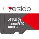Card memorie Yesido - Memory Card (FL14) - USB 2.0, High Speed File Data Transmission, 8GB - Black