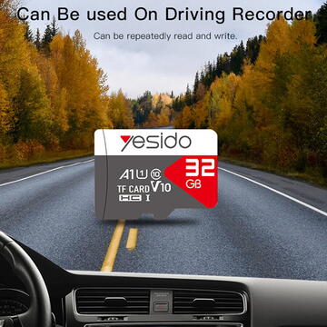 Card memorie Yesido - Memory Card (FL14) - USB 2.0, High Speed File Data Transmission, 16GB - Black
