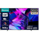 Televizor Hisense Smart TV  100U7KQ 100" 4K Ultra HD LED Dolby Atmos AMD FreeSync