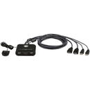 Switch KVM Aten CS22HF 2-Port USB FHD HDMI Cable KVM Switch