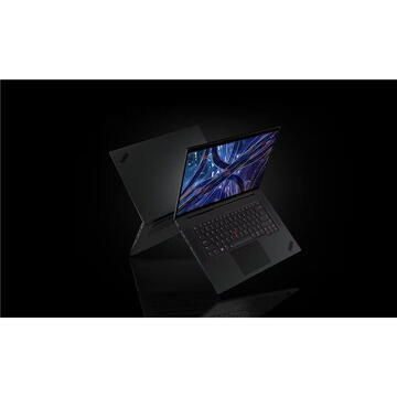 Notebook Lenovo ThinkPad P1 Gen 6 Intel Core i7-13800H 16" RAM 32GB SSD 1TB nVidia GeForce RTX 4060 8GB Windows 11 Pro Negru