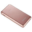 Baterie externa Intenso Slim S10000 10000MAH,  Li-pol, 1xMicro-USB | 1xUSB 2.0, roz