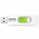 Memorie USB A-Data Pendrive UV320 256GB USB3.2 white-green