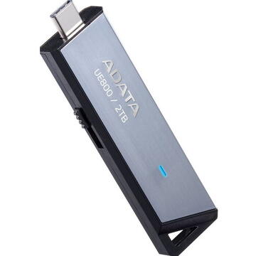 Memorie USB A-Data Pendrive Dashdrive Elite UE800 2TB USB3.2-C Gen2 Gri