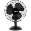 Ventilator Ventilator de birou Zass ZTF 1202, 30cm diametru, 35W, Silentios si puternic, Culoare Negru