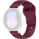 Curea pentru Samsung Galaxy Watch 4/5/Active 2, Huawei Watch GT 3 (42mm)/GT 3 Pro (43mm) - Techsuit Watchband (W050) - Bordeaux