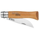 Opinel pocket knife No. 09 carbon blade with wood handle