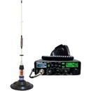 Statie radio Kit Statie radio CB President WALKER II ASC + Antena CB PNI ML70, lungime 70cm, 26-30MHz, 200W