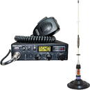 Statie radio Kit Statie radio CB President TAYLOR IV ASC + Antena CB PNI ML70, lungime 70cm, 26-30MHz, 200W