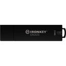 Memorie USB Kingston IronKey D500S - USB flash drive - 128 GB - TAA Compliant