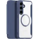 Husa Dux Ducis Skin X Pro case for Samsung S24+ with magnetic ring and flap - blue