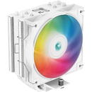 Deepcool Cooler  AG400, Intel si AMD,120mm, 2000rpm,150mm, 4 heatpipe, iluminat  RGB, Alb