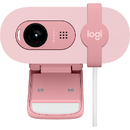 Camera web Logitech Brio 100, Full HD 1080 p, 30 fps, Roz