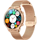 Smartwatch Manta Kelly SWU301GD Bluetooth 1.32 Inch Auriu