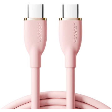 JOYROOM Cable Colorful 100W USB C USB C SA29-CC5 / 100W / 1,2m (pink)