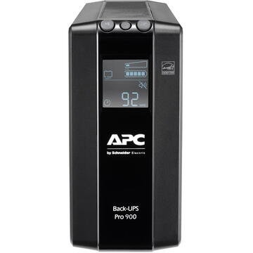 APC Back UPS Pro BR 900VA, 6 Outlets, AVR, LCD Interface
