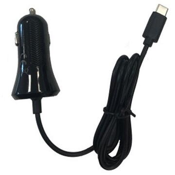 Hama Car Charger, USB-C, 2.4 A, black