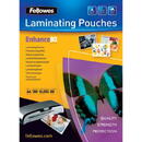 Folie de laminat Fellowes Laminating pouch 80 µ, 216x303 mm - A4, 25 pcs