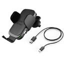Hama "FC10 Motion" Car Mobile Phone Charger, 10 W, Wireless, QI Charge, black