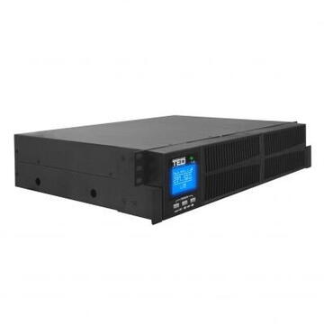 UPS 2000VA rackabil 2U Online dubla conversie management 1 schuko + 4 IEC TED Electric TED004055