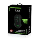 Mouse cian technology INCA Gaming Maus IMG-GT12 -3200 DPI,Negru /Verde
