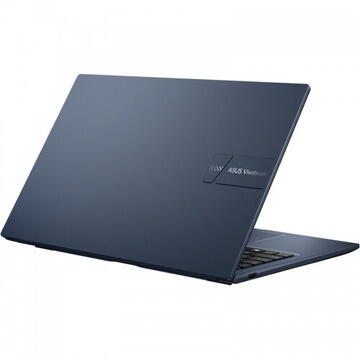 Notebook ASUS Vivobook 15 X1504VA Intel Core i7-1355U 15.6" FHD 16GB 1TB M.2 NVMe PCIe 3.0 SSD Intel Iris Xe Graphics Fara Sistem de operare Albastru