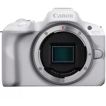 Aparat foto digital Canon EOS R50 + RF-S 18-45mm F4.5-6.3 IS STM Alb