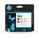 HP Printhead No 744 HP744 HP 744 Matt Black Schwarz & Red (F9J88A)