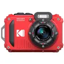 Aparat foto digital Kodak WPZ2 waterproof set czerwony (karta 16GB + dodatkowa bateria)