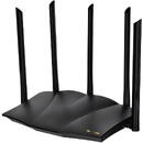 Router wireless Tenda Router wireless TX12 PRO,  2.4/5 GHz, 2402 Mbps, Dual-band, Negru