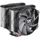 Thermaltake Cooler procesor TOUGHAIR 710, 500-1400rpm, 23.9 dB, AM/Intel, 140mm, Negru