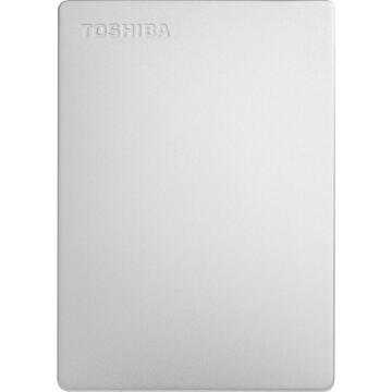 Hard disk extern TOSHIBA EUROPE TOSHIBA Canvio Slim 1TB USB 3.2 silver