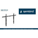 Gembird WM-70F-02TV wall mount (fixed), 37”-70”