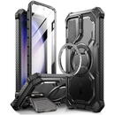 Husa Husa pentru Samsung Galaxy S24 Plus + Folie - I-Blason Armorbox MagSafe - Black