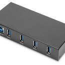 USB Hub Digitus 4-Port USB 3.0 Hub, Industrial
