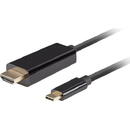 LANBERG USB-C - HDMI 1 m Negru (CA-CMHD-10CU-0010-BK)